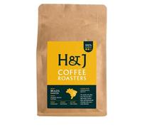 Harris & James Brazil Santos Roasted Coffee Beans 227g, Ideal for Bean to Cup Machine or Filter Coffee Machine, Light Acidity, Medium Body & Well Balanced From 100% Arabica Beans (Medium Roast)