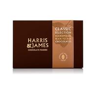 Harris & James Classic 24 Piece Chocolates Gift Box. Handmade Luxury Chocolates - White Chocolate, Milk Chocolate & Dark Chocolate. Selection Box Including 12 Different Chocolate Varieties.