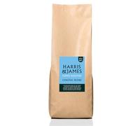 Harris & James Coastal Blend Roasted Coffee Beans 1kg, Ideal for Bean to Cup Machine or Filter Coffee Machine, Light Acidity, Medium Body & Well Balanced (Medium Roast)
