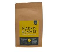 Harris & James Colombia Excelso Roasted Coffee Beans 227g, Ideal for Bean to Cup Machine or Filter Coffee Machine, Medium Acidity, Medium Body & Well Balanced From 100% Arabica (Medium Roast)