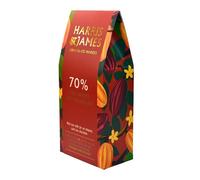 Harris & James Dark Hot Chocolate Flakes 70% Decadent Bean to Bar Luxury Hot Chocolate Flakes, Luxury Hot Cocoa, Luxurious Treat with All Natural Ingredients (6 servings)