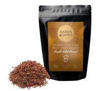 Harris & James Drinking Chocolate | Smooth Salted Caramel Milk Chocolate Flakes 250g | Decadent Bean To Bar Hot Chocolate From Cocao Beans | Hand Made in Small Batches
