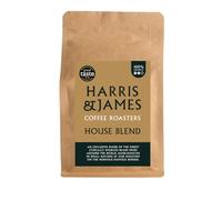 Harris & James House Blend Roasted Coffee Beans 227g, Ideal for Bean to Cup Machine or Filter Coffee Machine, Light Acidity, Medium Body & Well Balanced From 100% Arabica (Medium Roast)