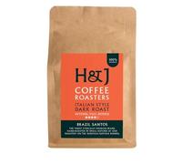 Harris & James Italian Blend Roasted Coffee Beans 227g, Ideal for Bean to Cup Machine or Filter Coffee Machine, Light Acidity, Full Bodied & Well Balanced From 100% Arabica (Dark Roast)