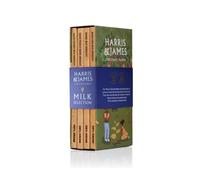 Harris & James Milk Chocolate Bar Library Pack, 4 Flavours of Milk Chocolate, Marvellous Milk 40%, Salted Caramel 40%, Chocolate Orange 36%, Pecan & Raisin 36% (86g Bars)