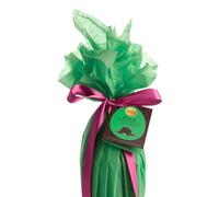 Harris & James Milk Chocolate Easter Egg With 4 Chocolate Dinosaurs. Handcrafted Chocolate Egg Made From Smooth, Velvety 40% Milk Chocolate (140g)