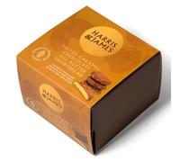 Harris & James Salted Caramel All Butter Shortbread Biscuits 10 Piece Individually Wrapped Bean To Bar Chocolate Shortbread. Slowly Hand-baked, Light And Crumbly, Melt In Mouth (275g)