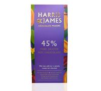 Harris & James Smooth Milk Hot Chocolate Flakes 45% Decadent Bean to Bar Luxury Hot Chocolate Flakes, Luxury Hot Cocoa, Luxurious Milky Treat with All Natural Ingredients (6 servings)