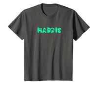 Harris Personalized Boys Dinosaur T Rex Cute Custom T-Shirt, Youth, Asphalt Grey, 2T
