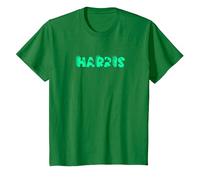 Harris Personalized Boys Dinosaur T Rex Cute Custom T-Shirt, Youth, Kelly Green, Small
