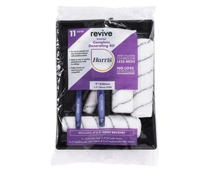 Harris Revive Polyester Medium Pile Decorating Set, 10 Pieces