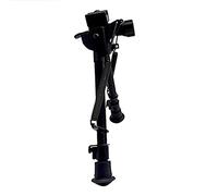 Harris Series S Ultralight Bipod with Picatinny Clamp (9 to 13", Notched Legs)
