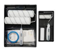 Harris Seriously Good 10 Piece Room Decorating Kit, Paint Rollers, Paint Brushes, Tape, Dust Sheet