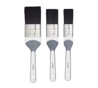 Harris Seriously Good 3 Pack Gloss Flat Brush Set, 1in, 1.5in, 2in, Angled