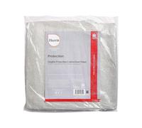 Harris Seriously Good Cotton Stair Dust Sheet 12'x9' Reusable Floor Protection For Painting & Decorating