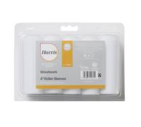 Harris Seriously Good Woodwork Gloss Sleeve 4-inch Pack of 10 - Lint-Free for Gloss, Eggshell & Satin Paint (102022001)