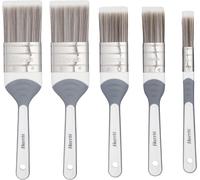 Harris Seriously Good Paintbrush Set 5 Brushes 0.5" 1" 1.5" 2" for Emulsion
