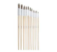 Harris Seriously Good Round Artist Paint Brush Set (Pack Of 11) Beige (One Size)