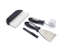 Harris Seriously Good Wallpapering Kit | Set Includes: 1 x Paperhanging Brush, 1 x Stripping Knife, 1 x Seam Roller, 1 x Trimming Knife