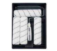 Harris Seriously Good Walls And Ceilings Medium Pile Paint Roller Sleeve Set (Pack of 4)