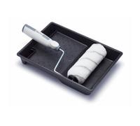 Harris Seriously Good Walls & Ceiling Roller Set - 7 Inch, 175mm - Emulsion Paint Roller & Tray For Smooth - Even Coverage Roller
