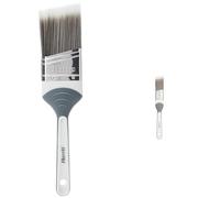 Harris Seriously Good Walls & Ceilings Cutting In Angled Paint Brush 2" & 102011002 Seriously Good Walls and Ceilings Angled NO-LOSS Paint Brush, 1"