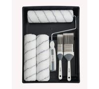 Harris Seriously Good Walls & Ceilings Decorating Kit, 7 Pieces, Roller, Brushes, Tray