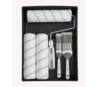 Harris Seriously Good Walls & Ceilings Decorating Kit, 7 Pieces, Roller, Brushes, Tray