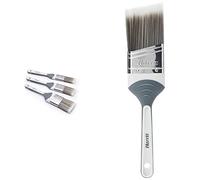 Harris Seriously Good Walls & Ceilings No Loss Paint Brushes | 3 Brush Pack | 1", 1.5", 2" & Seriously Good Walls & Ceilings Angled Paint Brush | 2"