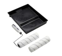 Harris Seriously Good Walls & Ceilings Twin Medium Pile Paint Roller Set with Tray & Frame | 9"