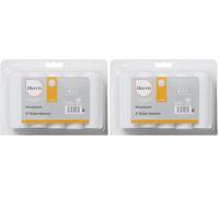 Harris Seriously Good Woodwork Gloss Mini Roller Sleeves, 10 Sleeve Pack, 4" (Pack of 2)