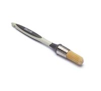 Harris Seriously Good Woodwork Stain & Varnish Brush - 21mm - Premium Round Paint Brush - No Bristle Loss Brush