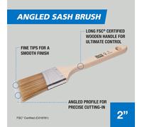 Harris Trade Angled Sash Brush 2"
