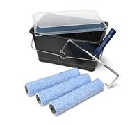 Harris Trade Micropoly 12" Medium Pile Roller Set, 5 Pieces