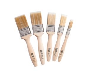 Harris Trade Paint Brush Multi-Pack, Pack of 5, 0.5", 1", 1.5", 2"
