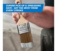 Harris Trade Short Handle Cutting-In Brush 2"