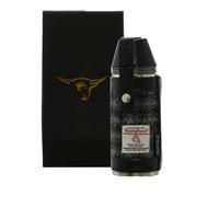 Harris Tweed 8oz Hunting Flask Grey 8oz