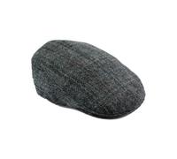 Harris Tweed Cap: Berneray Grey (Large)