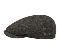 Harris Tweed Driver Flat Cap by Stetson
