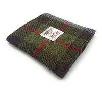 Harris Tweed Hip Flask Sleeve, 8oz & 6oz, Traditional Scottish Wool (Macleod Tartan, 8oz)