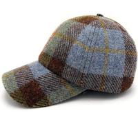 Harris Tweed Men's Baseball Cap Adjustable (Macleod Tartan)
