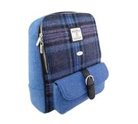 Harris Tweed Naver Backpack by Glen Appin Of Scotland Limited, Col143, L, Tartan
