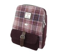 Harris Tweed Naver Backpack by Glen Appin Of Scotland Limited, Col154, L, Tartan