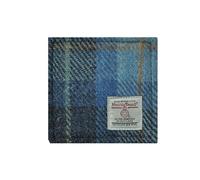 Harris Tweed Wool Coasters Set for Drink Coffee Table, Full Set of 5 Square Coasters (No.2175)