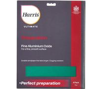 Harris Ultimate Preparation Aluminium Oxide Sandpaper Fine 4Pk
