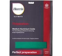Harris Ultimate Aluminium Oxide Sandpaper - Medium 4 Pack