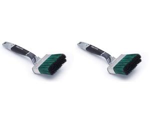 Harris Ultimate Shed & Fence Swan Neck Exterior Woodwork Paint Brush,100mm (Pack of 2)