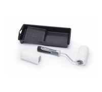 Harris Ultimate Walls & Ceilings Medium Pile Roller Set, Tray, Frame, Roller Sleeves