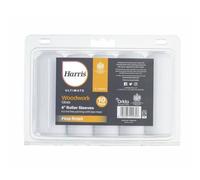 Harris Ultimate Woodwork Gloss Sleeve (Pack Of 10) White (One Size)