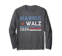 Harris Waltz 2024 Election Kamala Harris Tim Waltz 2024 Long Sleeve T-Shirt